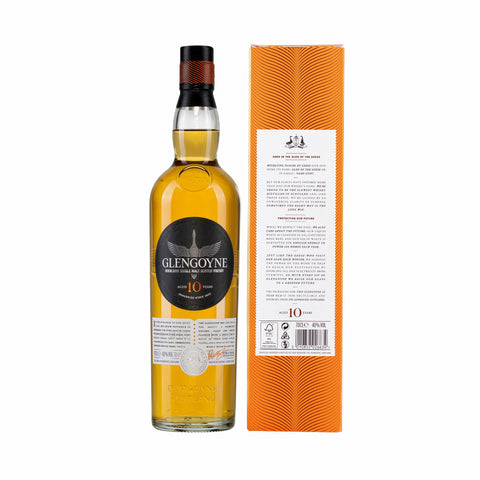 Glengoyne 10 Years Old Highland Single Malt Scotch Whisky 70cl