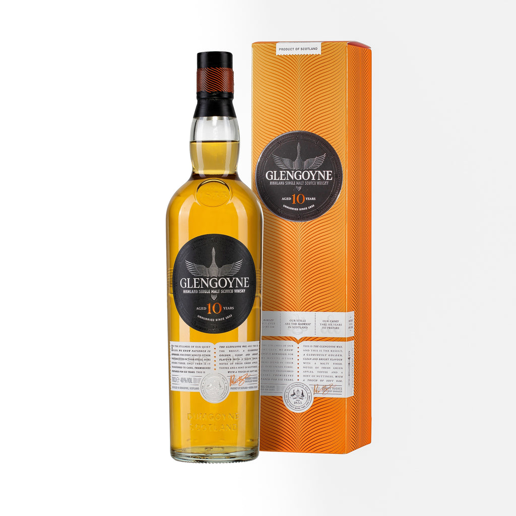 Glengoyne 10 Years Old Highland Single Malt Scotch Whisky 70cl