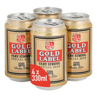 Gold Label Very Strong Special Beer 4 x 330ml
