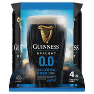 Guinness Draught 0.0 Alcohol Free Stout 24 x 440ml
