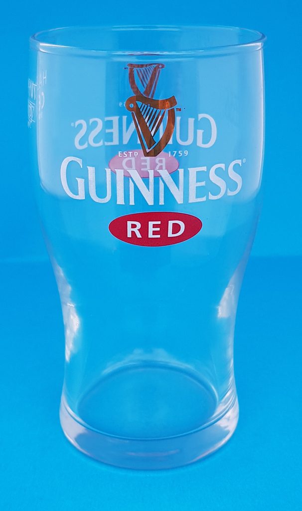 Guinness Red Tulip Style Half Pint Glass (171)