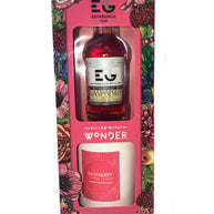 Edinburgh Gin Raspberry Liqueur & Candle 5cl