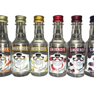 Smirnoff Flavoured Vodka Miniatures Set of 6 - 5cl
