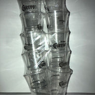 Cuervo Tequila Plastic Shot Glasses - Pack of 10