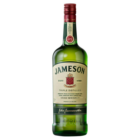 Jameson Triple Distilled Blended Irish Whiskey 1L