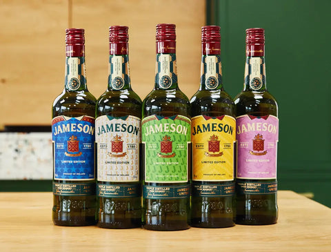 Jameson Triple Distilled Irish Whiskey 70cl - GREEN - Limited Edition