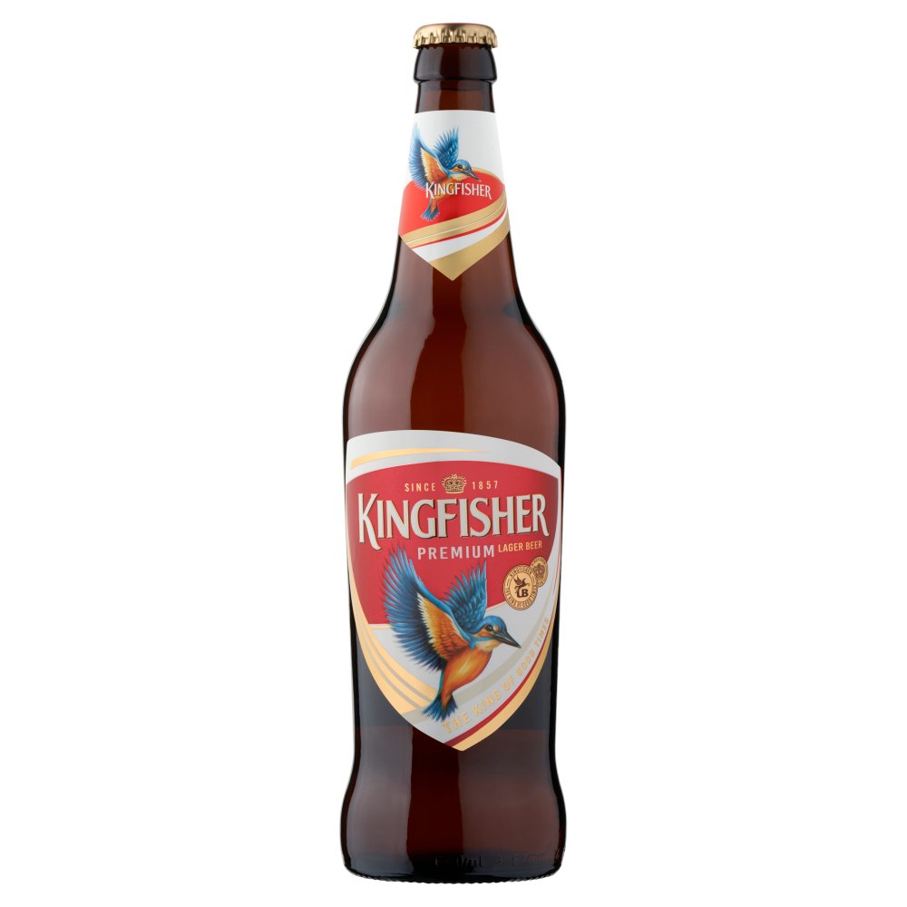 Kingfisher Beer 12x650ml Bottles