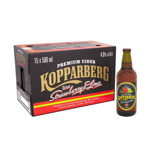 Kopparberg Strawberry & Lime Cider 15 x 500ml