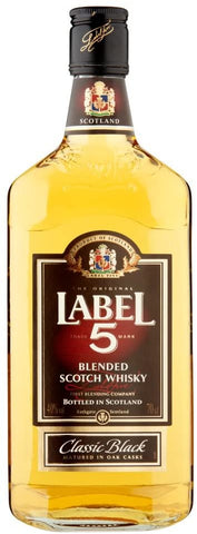 Label 5 Classic Black Whisky 70cl