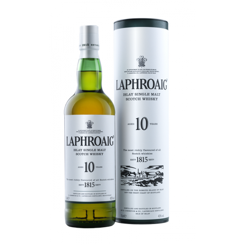 Laphroaig Single Malt Scotch Whisky 10 Year Old 70cl