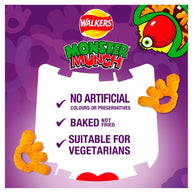 Walkers Monster Munch Pickled Onion Snacks 18x72g £1.25 PM