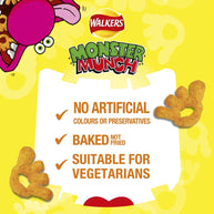 Walkers Monster Munch Roast Beef Snacks 35x40g