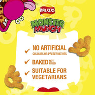 Walkers Monster Munch Roast Beef Snacks 30x40g