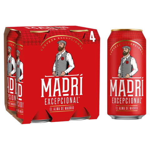 Madri Excepcional Lager 24 x 440ml