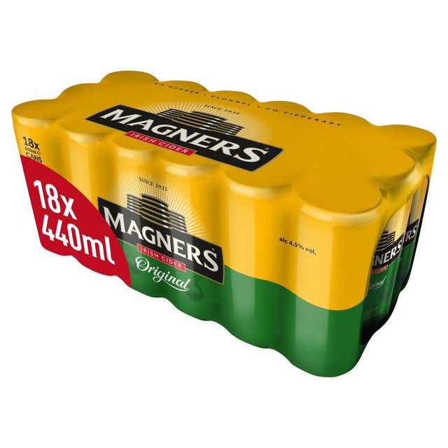 Magners Irish Original Apple Cider Cans 18x440ml