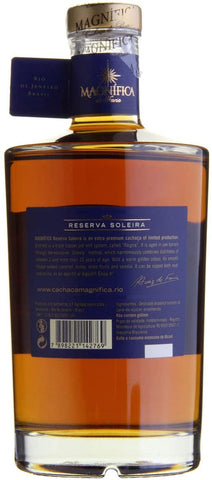 Magnífica Reserva Soleira Cachaca 700ml 43% Vol