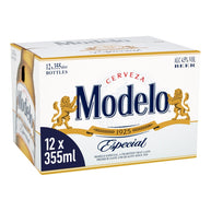 Modelo Especial Mexican Lager Beer Bottles 12 x 355ml