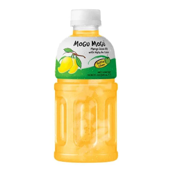 Mogu Mogu Mango Flavoured Drink with Nata de Coco 320ml