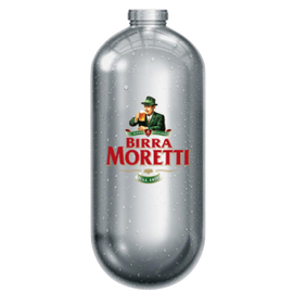 BIRRA MORETTI 20L BREWLOCK Keg - For Use in David Units