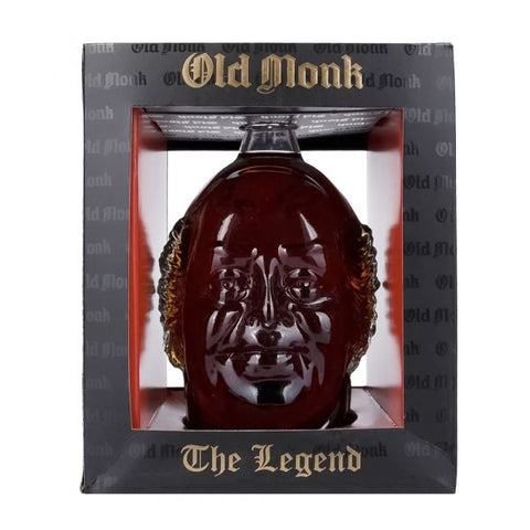Old Monk The Legend Rum in Gift Box 1.00L (42.80% Vol.)