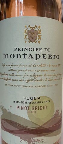 Principe Di Montaperto Pinot Grigio Blush 75cl