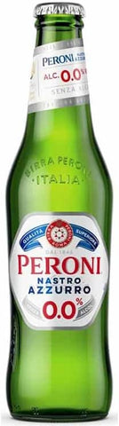 Peroni Nastro Azzurro 0.0% Alcohol Free 12 x 330ml