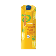 Princes 100% Pure Pineapple Juice 8 x 1L