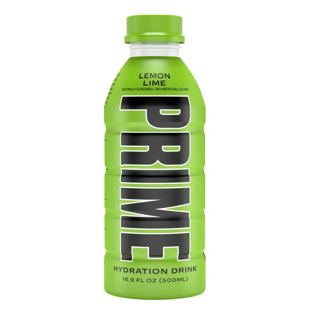 PRIME Hydration Lemon Lime Drink 500ml Bottle