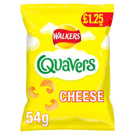 Walkers Quavers Cheese Snacks £1.25 PM 15x54g