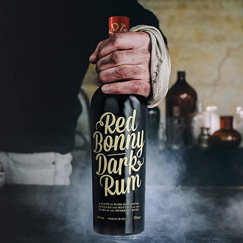 Red Bonny Dark Rum 75 cl