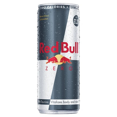 Red Bull Energy Drink Zero 12x 250ml Cans
