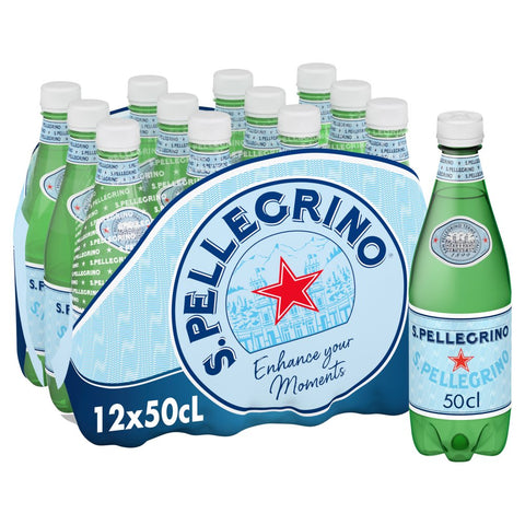 San Pellegrino Sparkling Natural Mineral Water 12x500ml