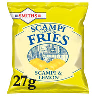Smiths Carded Snacks - Scampi Fries 24x27g