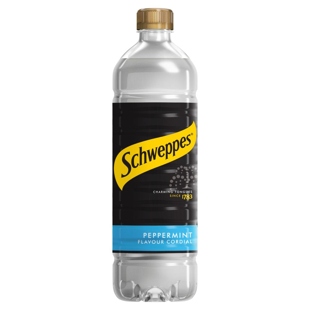 Schweppes Peppermint Flavour Cordial 1Lt - FEB 24 DATED