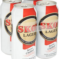 Skol Lager Beer Cans 24x440ml