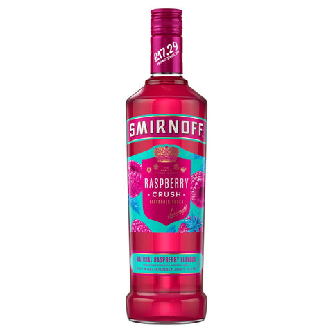Smirnoff Raspberry Crush Vodka 70cl P.M £18.39