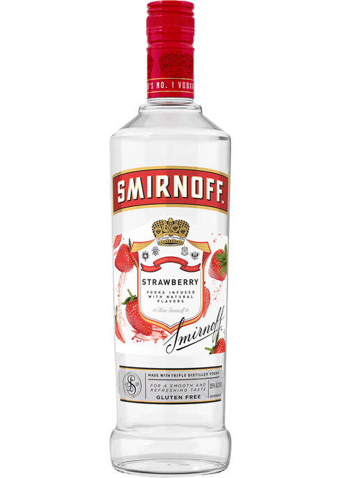 Smirnoff Strawberry Vodka 75cl