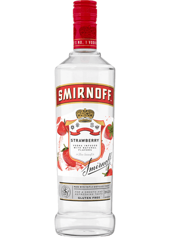Smirnoff Strawberry Vodka 75cl