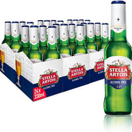 Stella Artois Alcohol Free Lager 0.0% 24 x 330ml