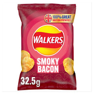 Walkers Smoky Bacon Crisps 32x32.5g