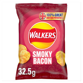 Walkers Smoky Bacon Crisps 32x32.5g