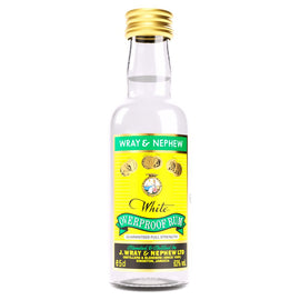 Wray & Nephew White Overproof Rum 5cl Miniature