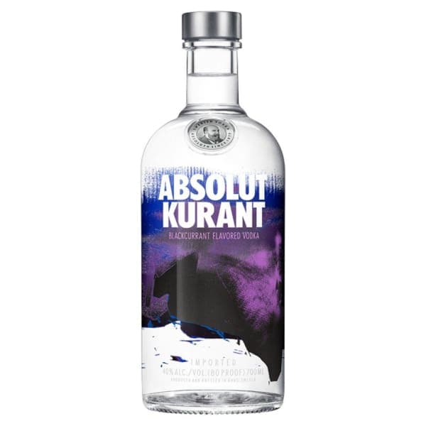 Absolut Kurant Flavoured Vodka 70cl - vodka