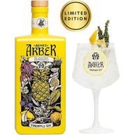 Agnes Arber Pineapple Gin 70cl with Gin Glass - Limited Edition Set - Bottle