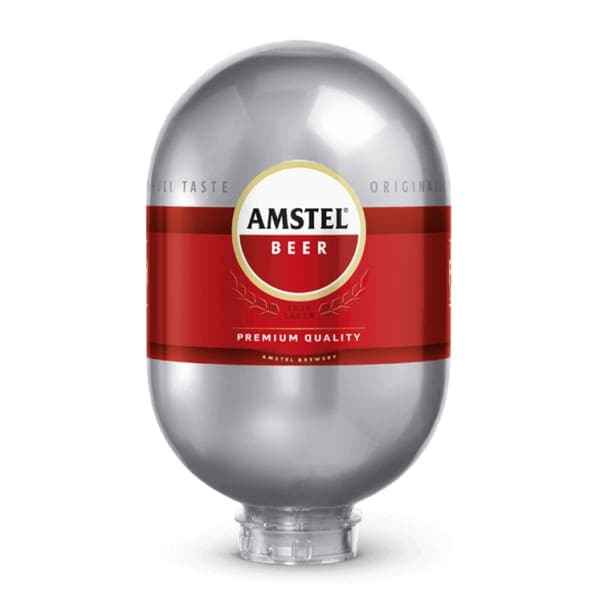 Amstel Beer 8 Litre Blade Keg - Beer