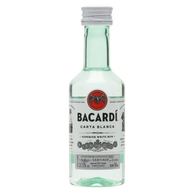 Bacardi Carta Blanca Superior White Rum Miniature 1x5cl