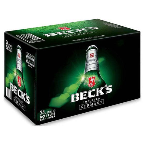 Beck's Beer Bottle 24x275ml