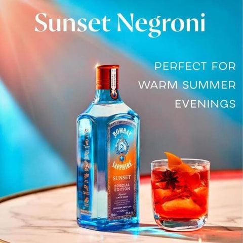 Bombay Sapphire Sunset Special Edition Gin 70cl - Gin