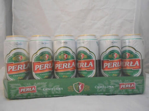 Perla Chmielowa Polish Lager 24x500ml cans