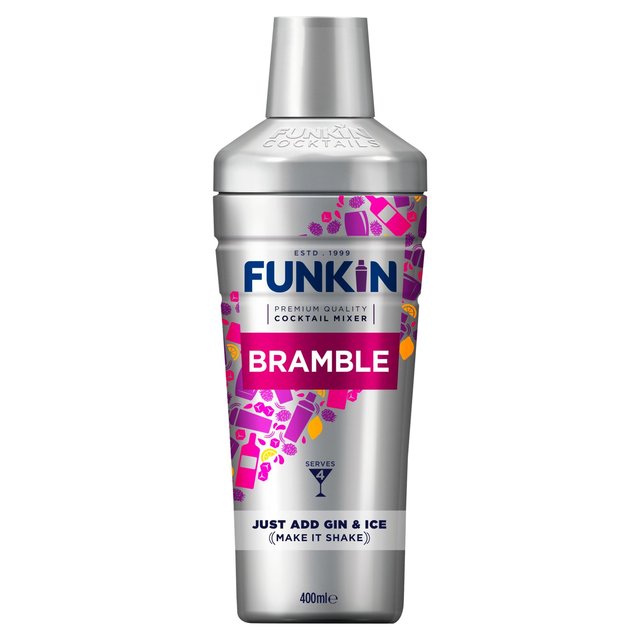 Buy Funkin Bramble Cocktail Shaker 400ml Serves 4 Online 365 Drinks